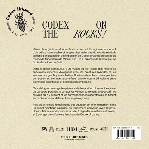 4e de couverture du livre Codex on the rocks !