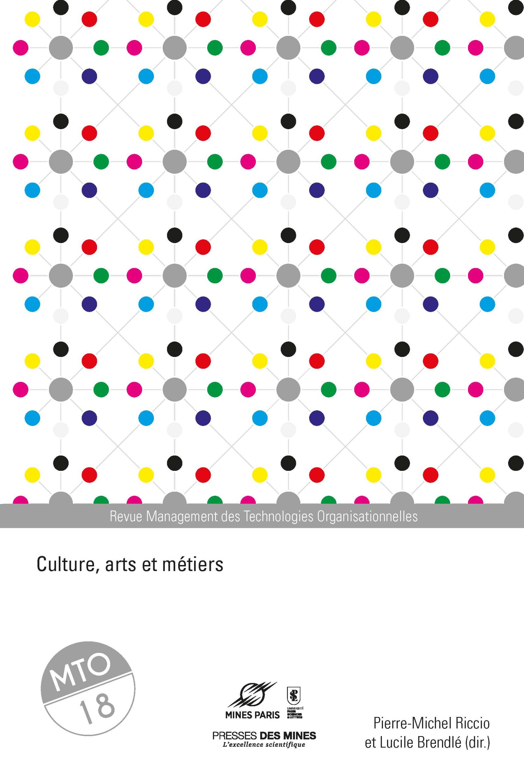 Couverture du livre Culture, arts et métiers MTO18 Presses des Mines