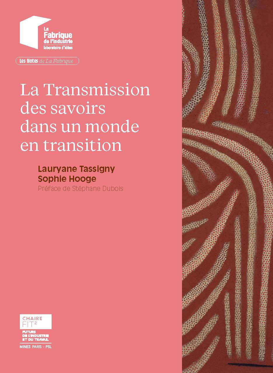 Couverture du livre Transmission des savoirs publié aux Presses des Mines
