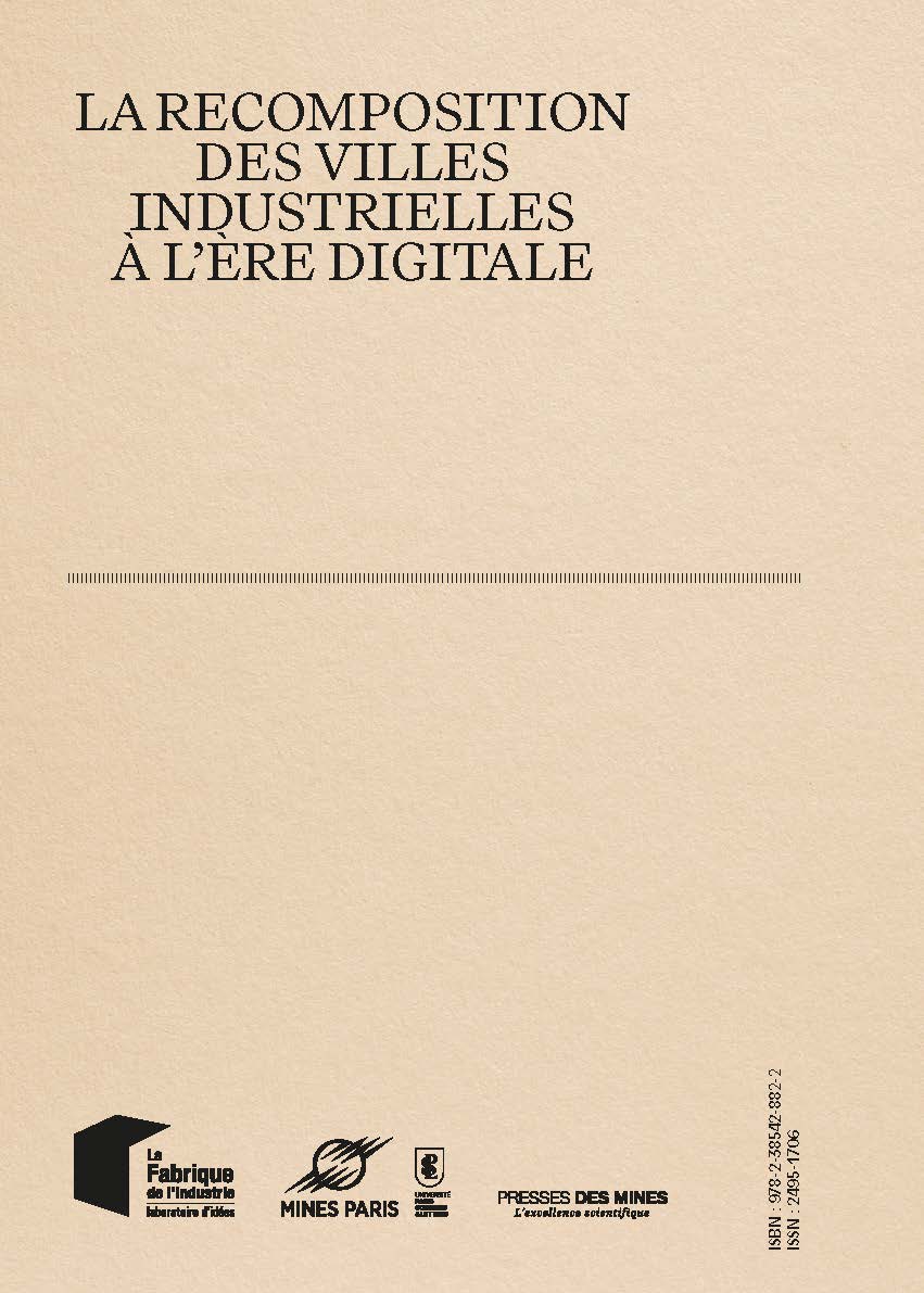 Couverture de La recomposition des villes industrielles à l’ère digitale